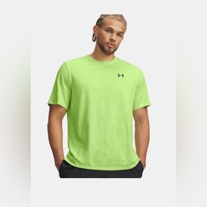 Under Armour the tech tee Men's Lime Green Short Sleeve Tee Medium